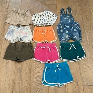 Girls size 6 shorts